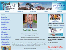Tablet Screenshot of desertpalmschurch.org